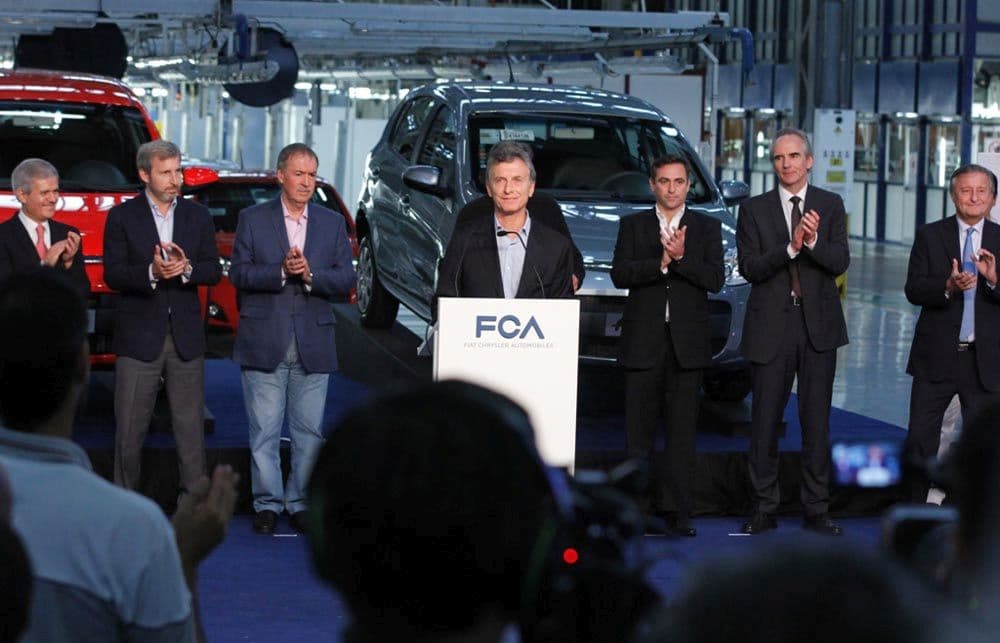 Fiat espera la llegada de Macri para la puesta en marcha del Cronos
