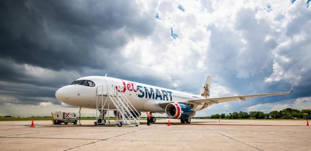 La low cost JetSmart comienza a volar desde Córdoba a Aeroparque