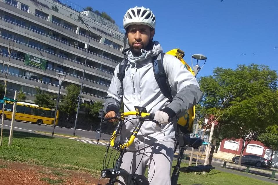 Cómo funciona Nippy, la firma cordobesa que ofrece asistencia gratuita a repartidores