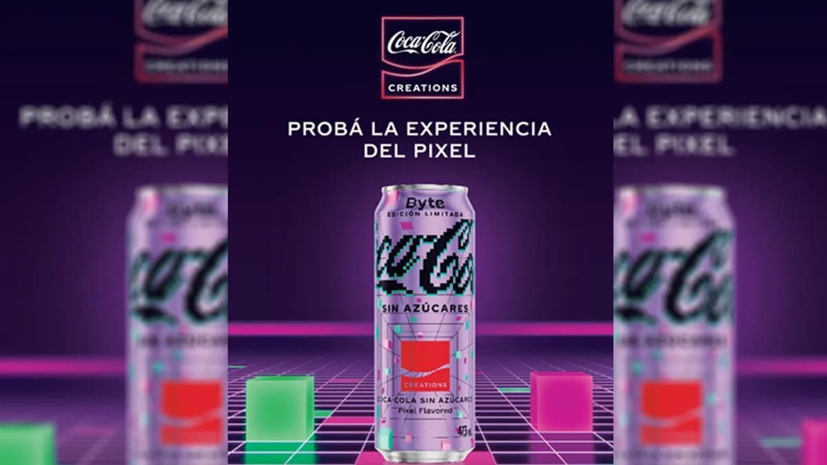 Así es Coca Cola Byte, la gaseosa dedicada al metaverso