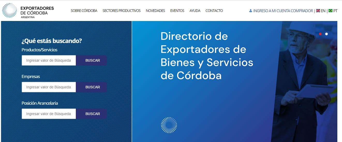 Cómo es el nuevo directorio de Exportadores de Córdoba (con 2200 empresas!)