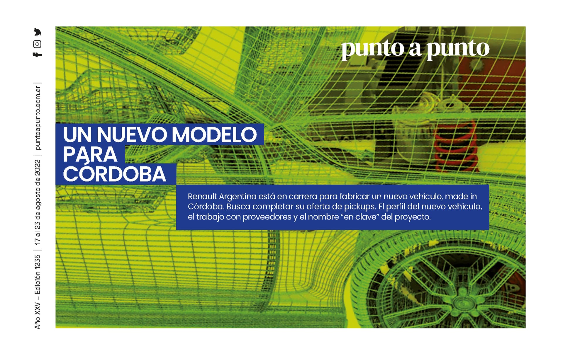 Edición 1235: Renault prepara un nuevo modelo para Córdoba