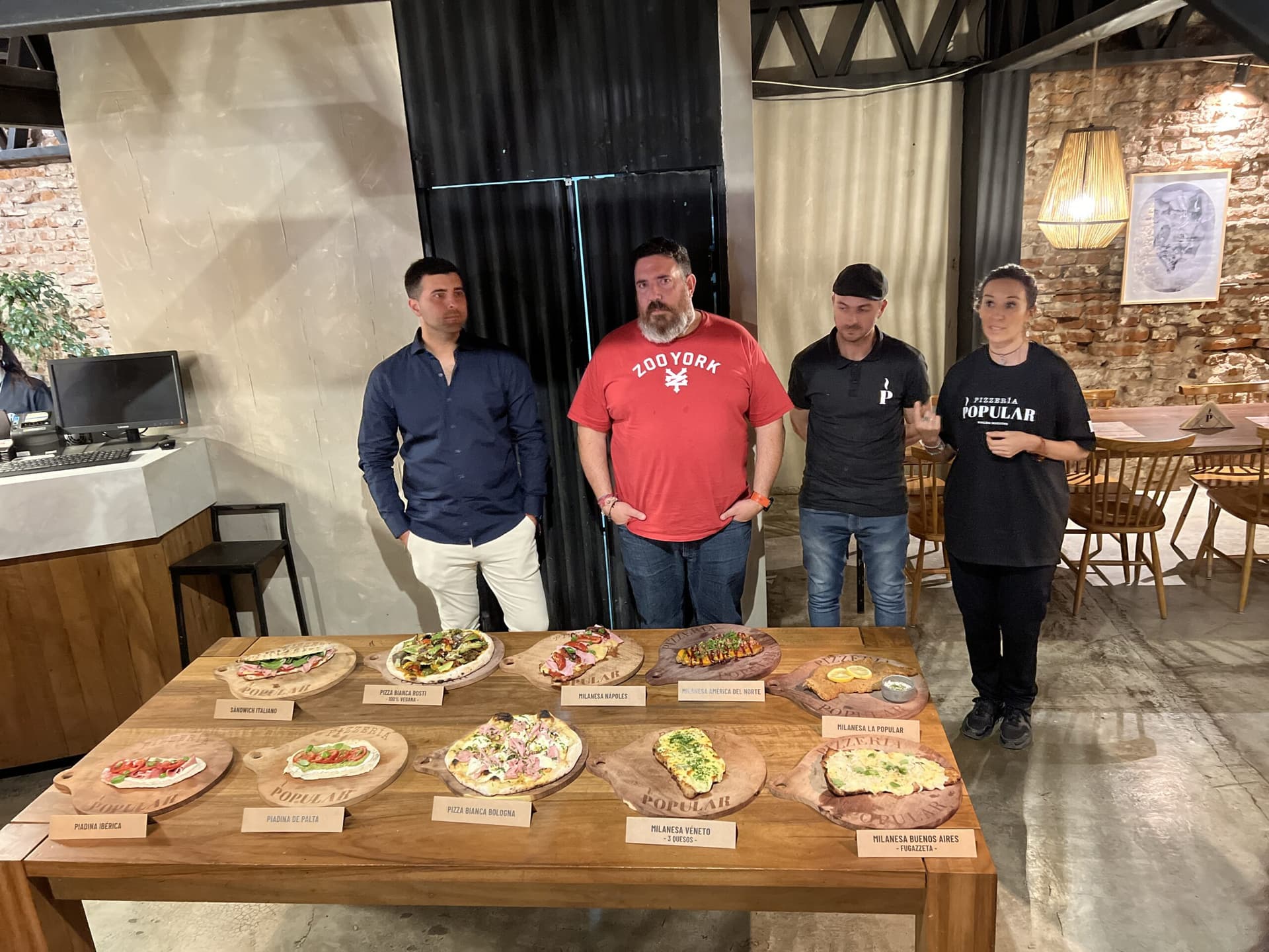 Pizzería Popular quiere 100 puntos y avanza fuerte en el exterior