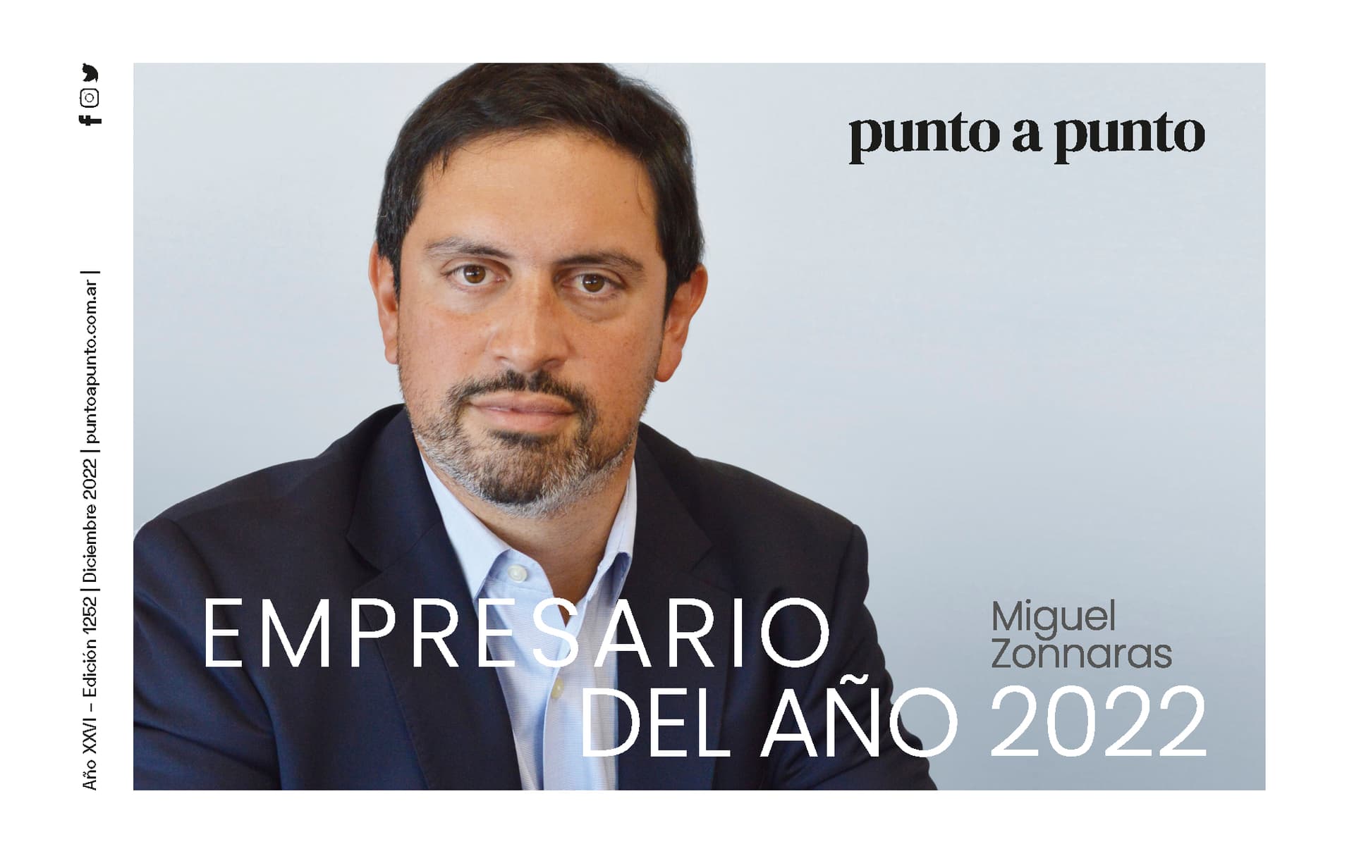 Edición 1252: Miguel Zonnaras, Empresario del Año 2022