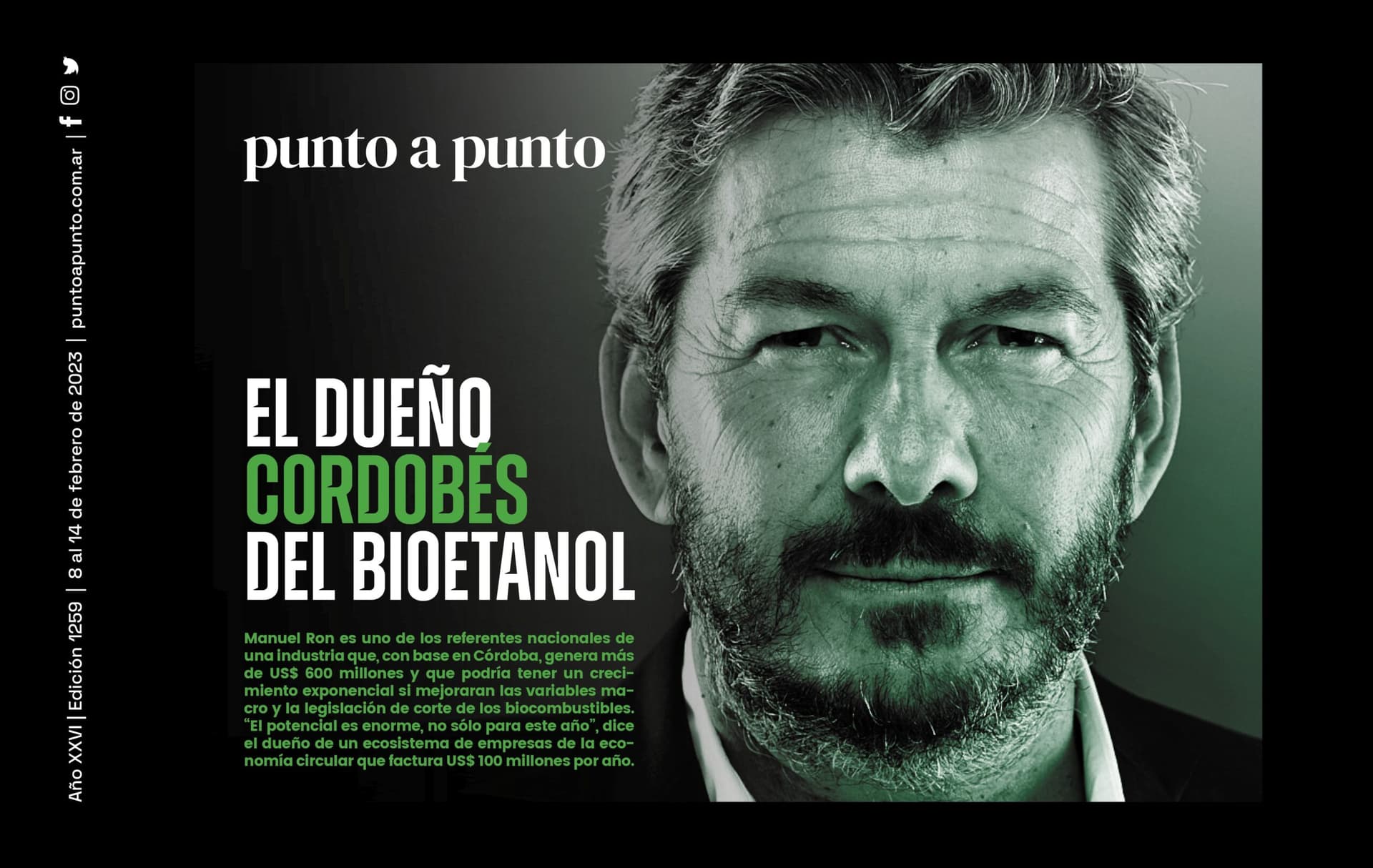 Edición 1259: El dueño cordobés del bioetanol