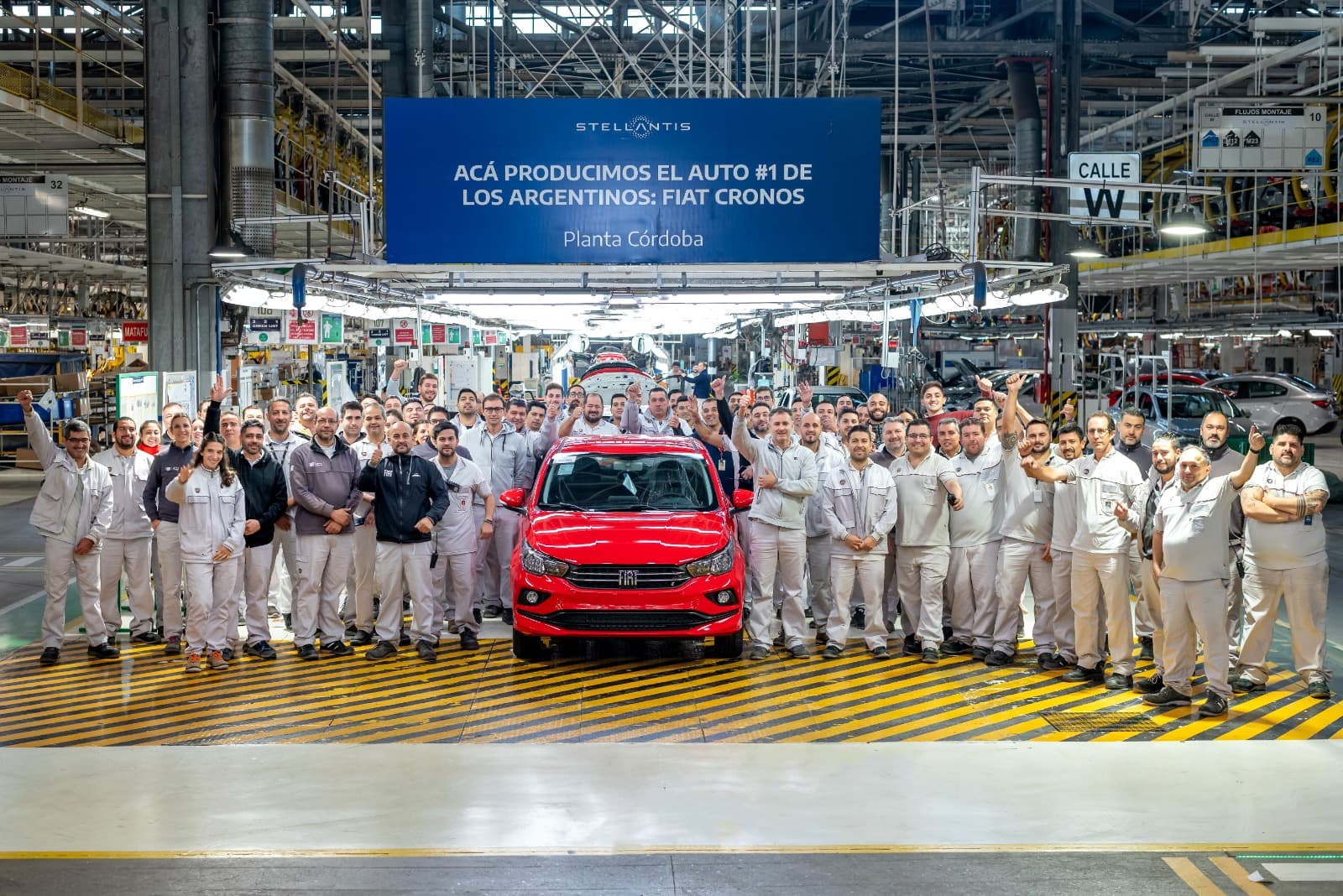 Fiat Cronos llegó a las 300.000  unidades en su planta de Córdoba