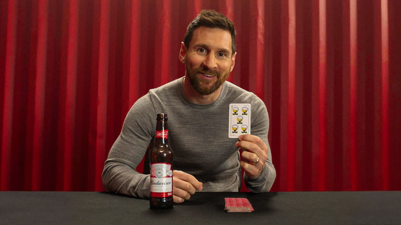Budweiser renueva su contrato con Messi