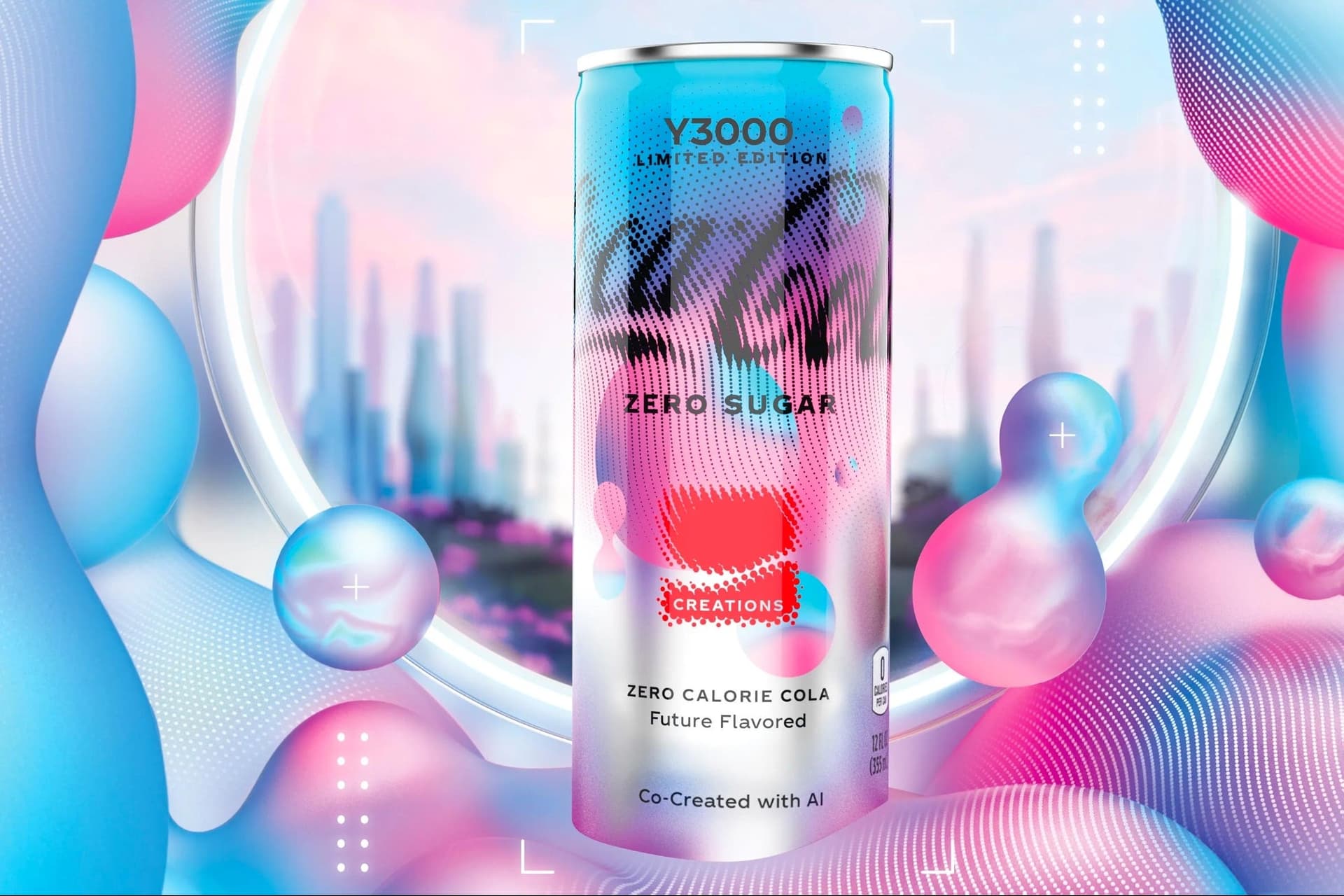 Cómo es la nueva Coca-Cola Y3000, una edición limitada creada con IA