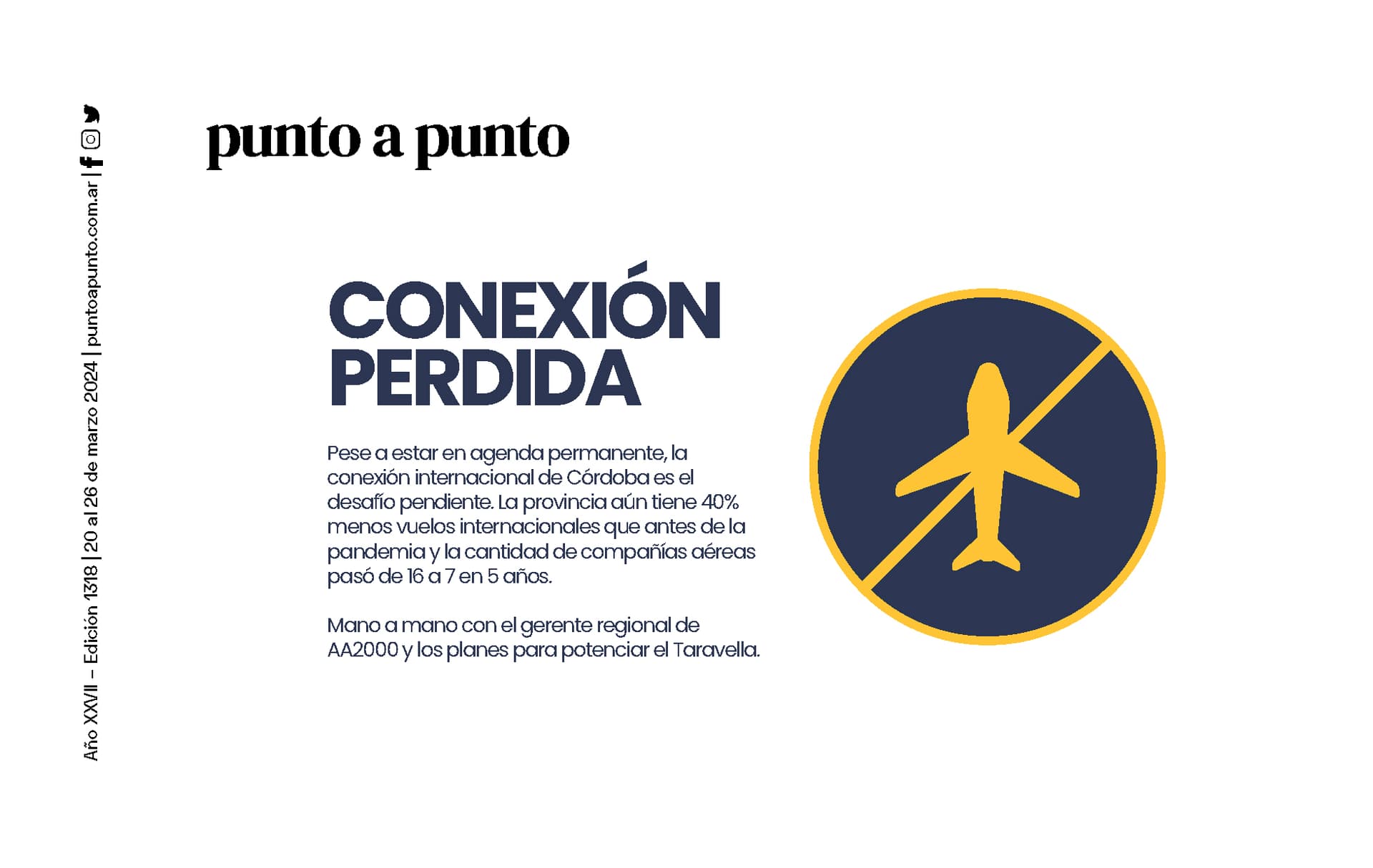 Edición 1318: Conexión perdida