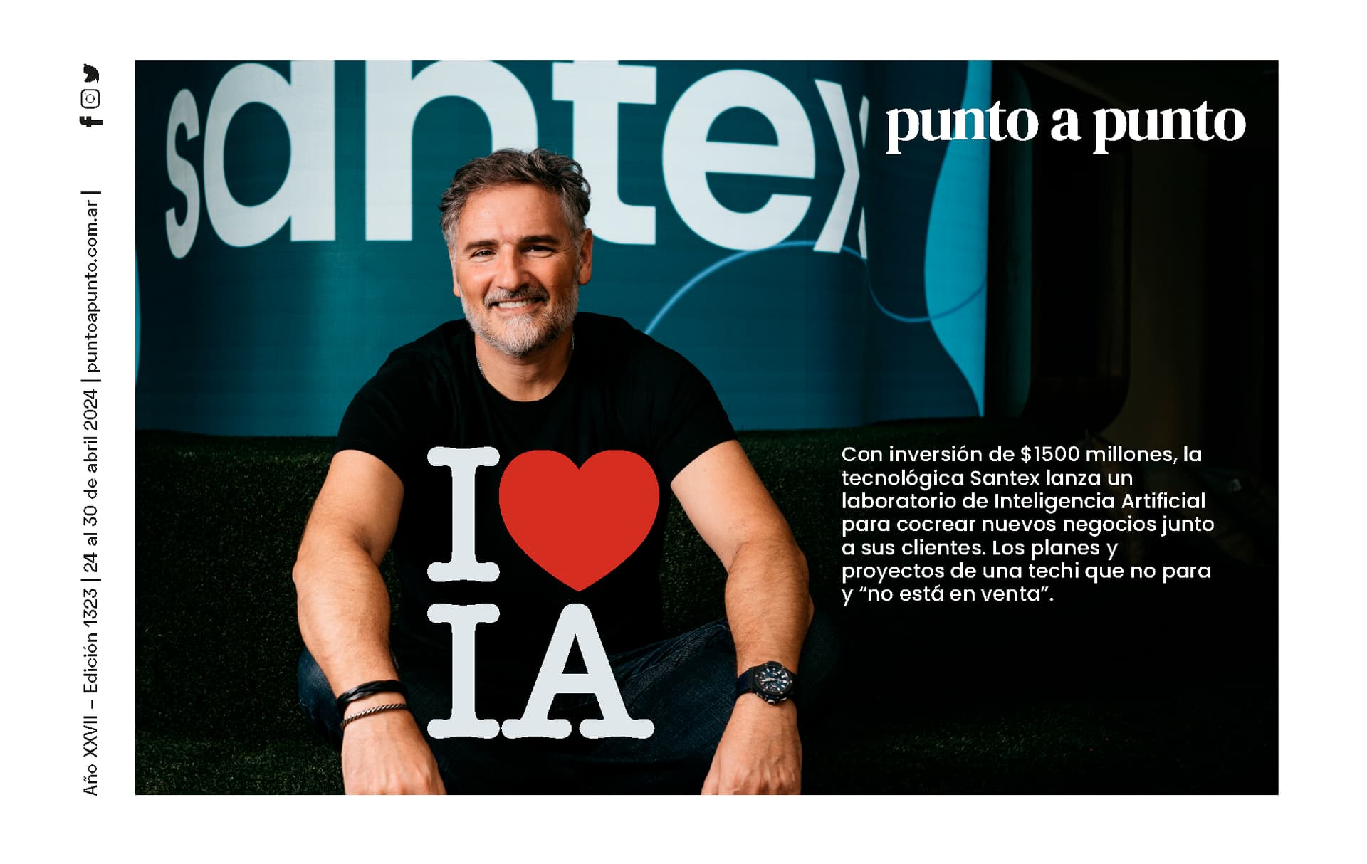 Edición 1323: I love IA (mano a mano con Juan Santiago)