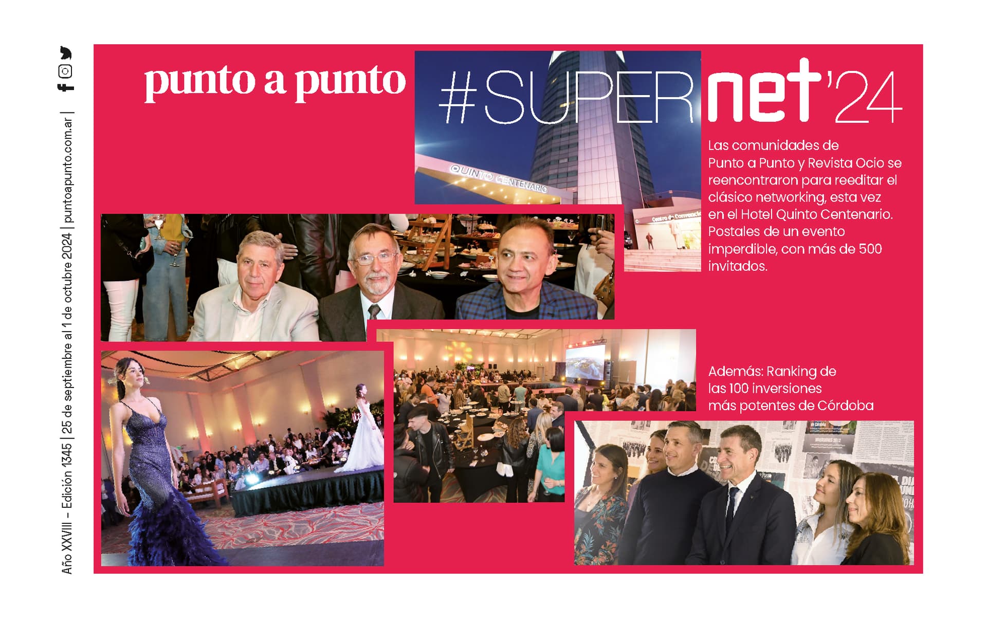 Edición 1345: así fue el Super NET 2024 (ranking de las 100 inversiones destacadas en Córdoba)