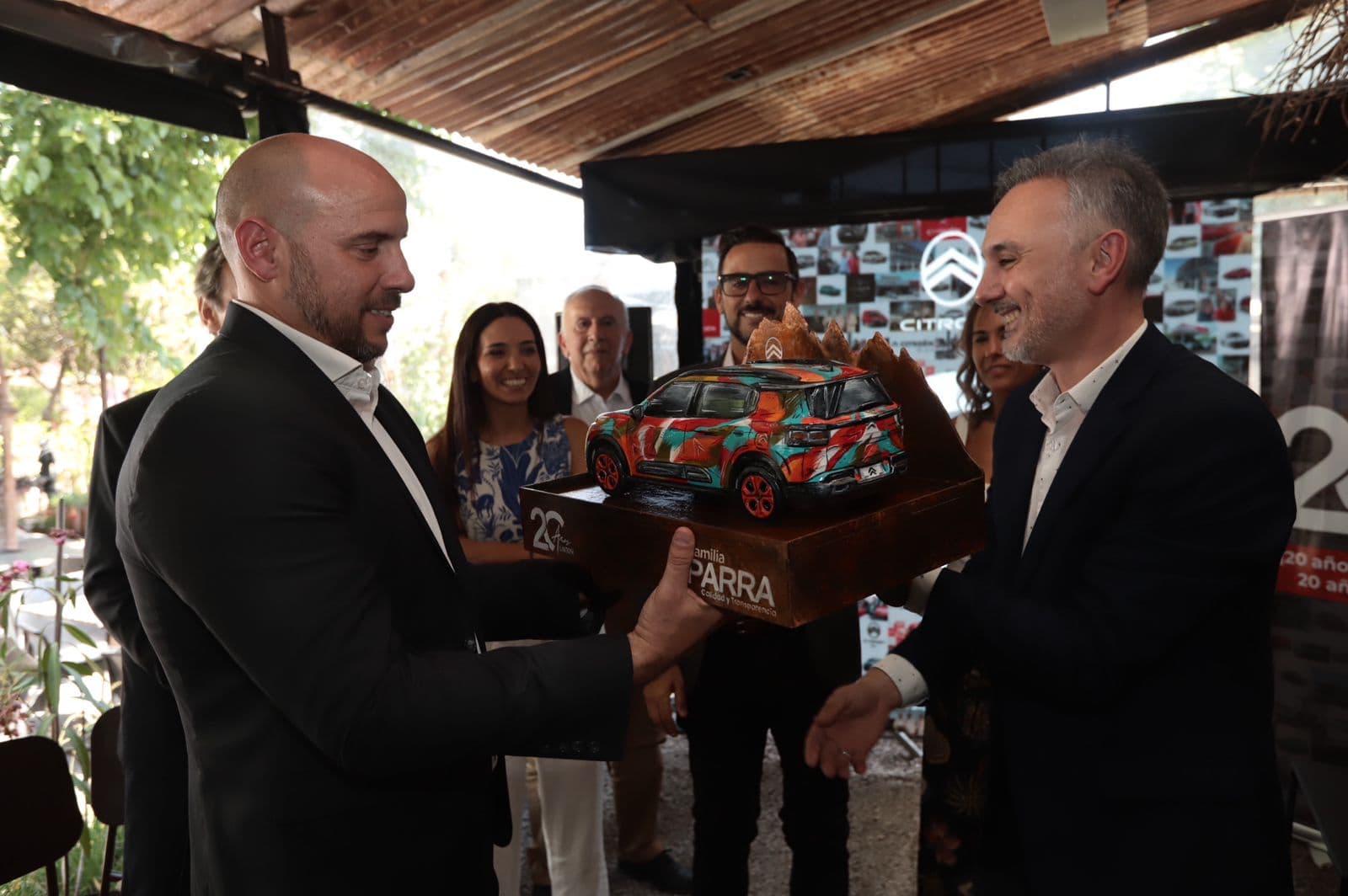 Los números de la alianza entre Familia Parra y Citroën, que cumplió 20 años