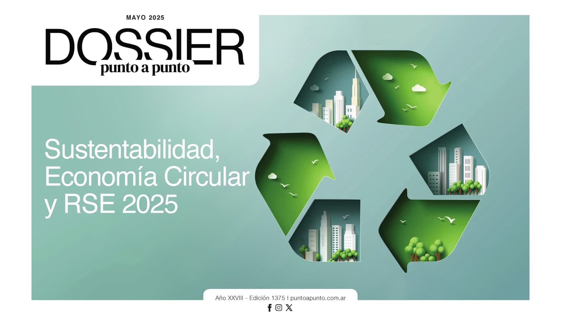 Edición 1375: Dossier de Sustentabilidad, Economía Circular y RSE 2025