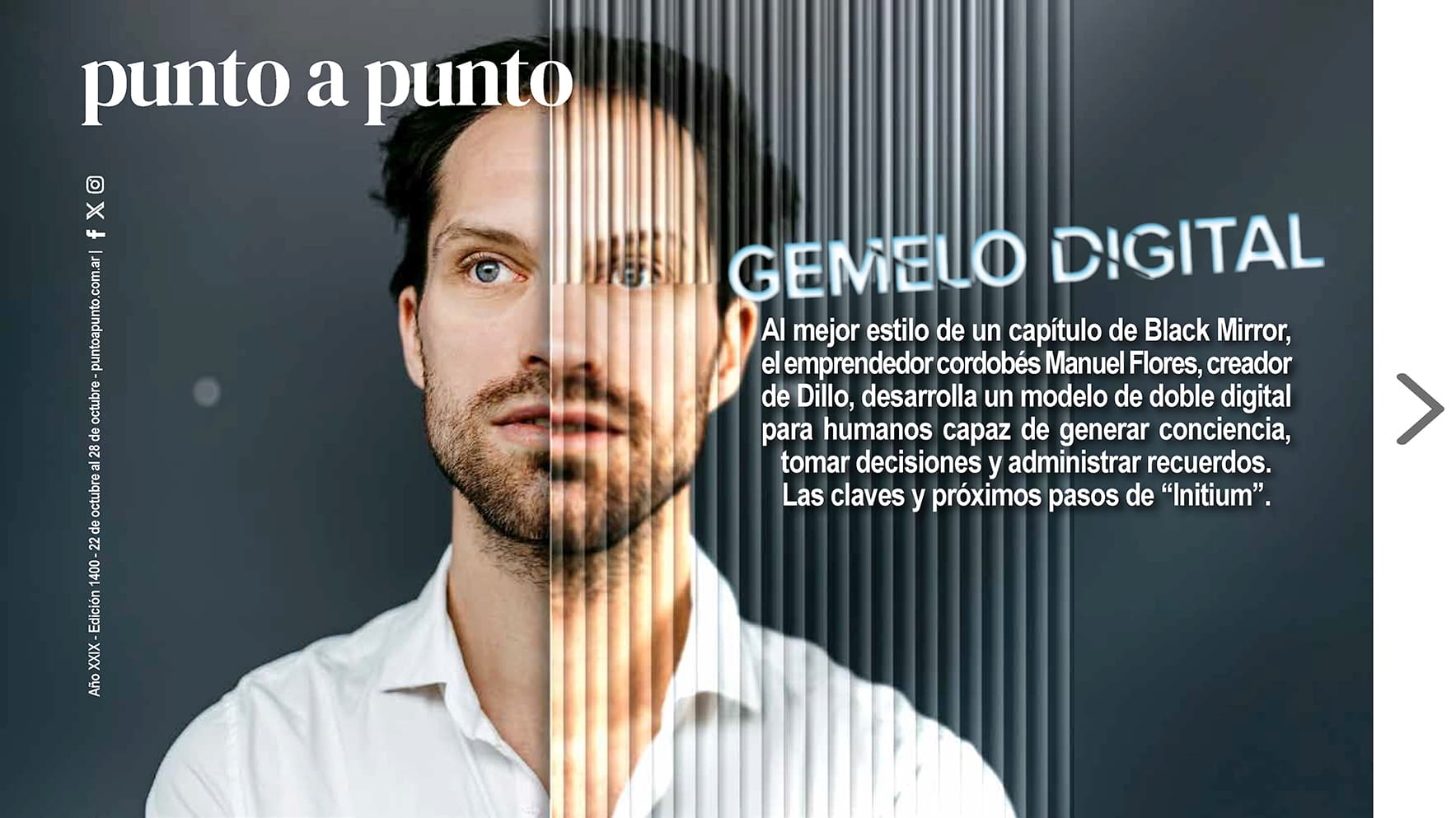 Edición 1400: cómo tener tu «doble digital» con la IA de Initium