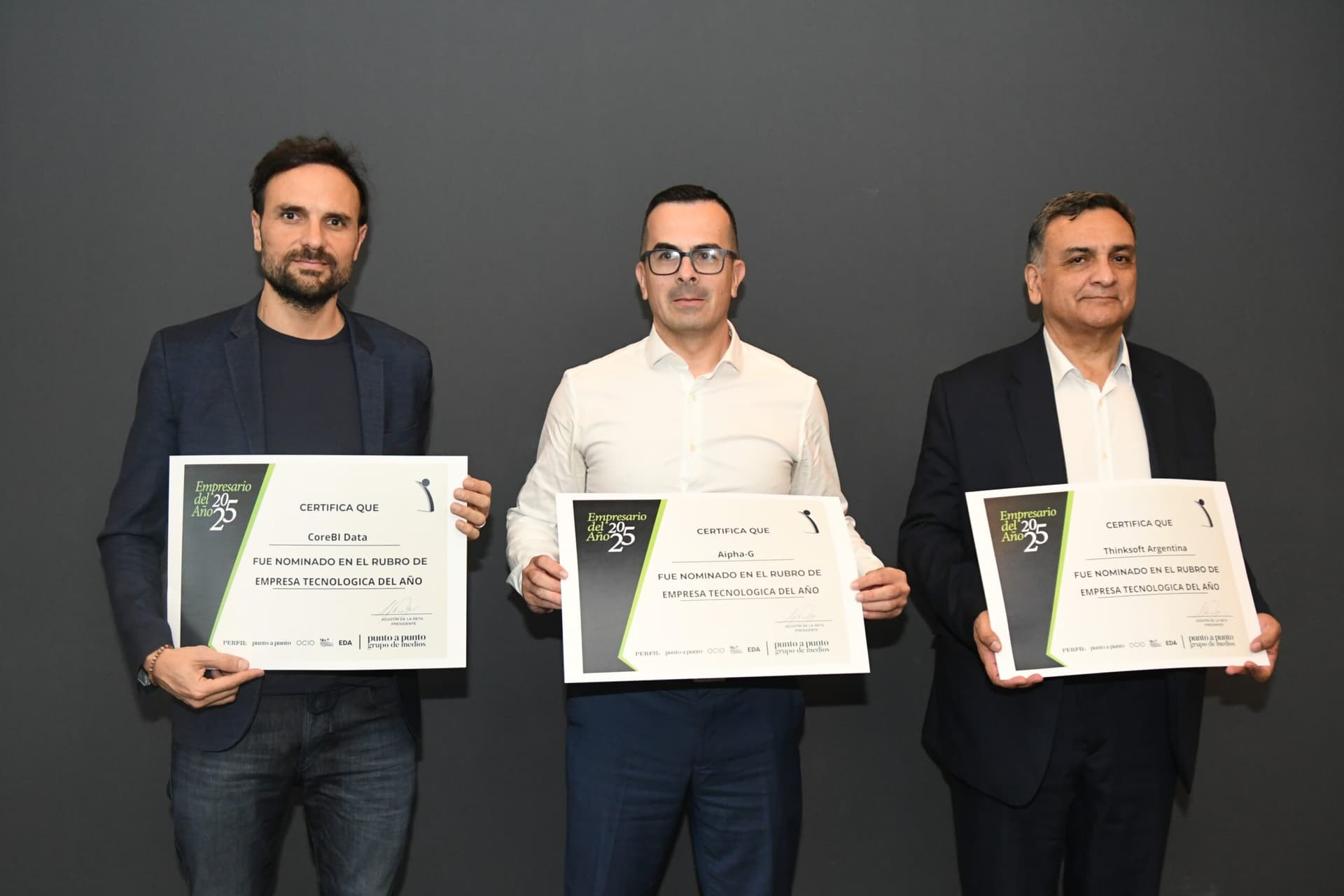 Empresario 2025: conocé la terna de la Empresa Tecnológica del Año