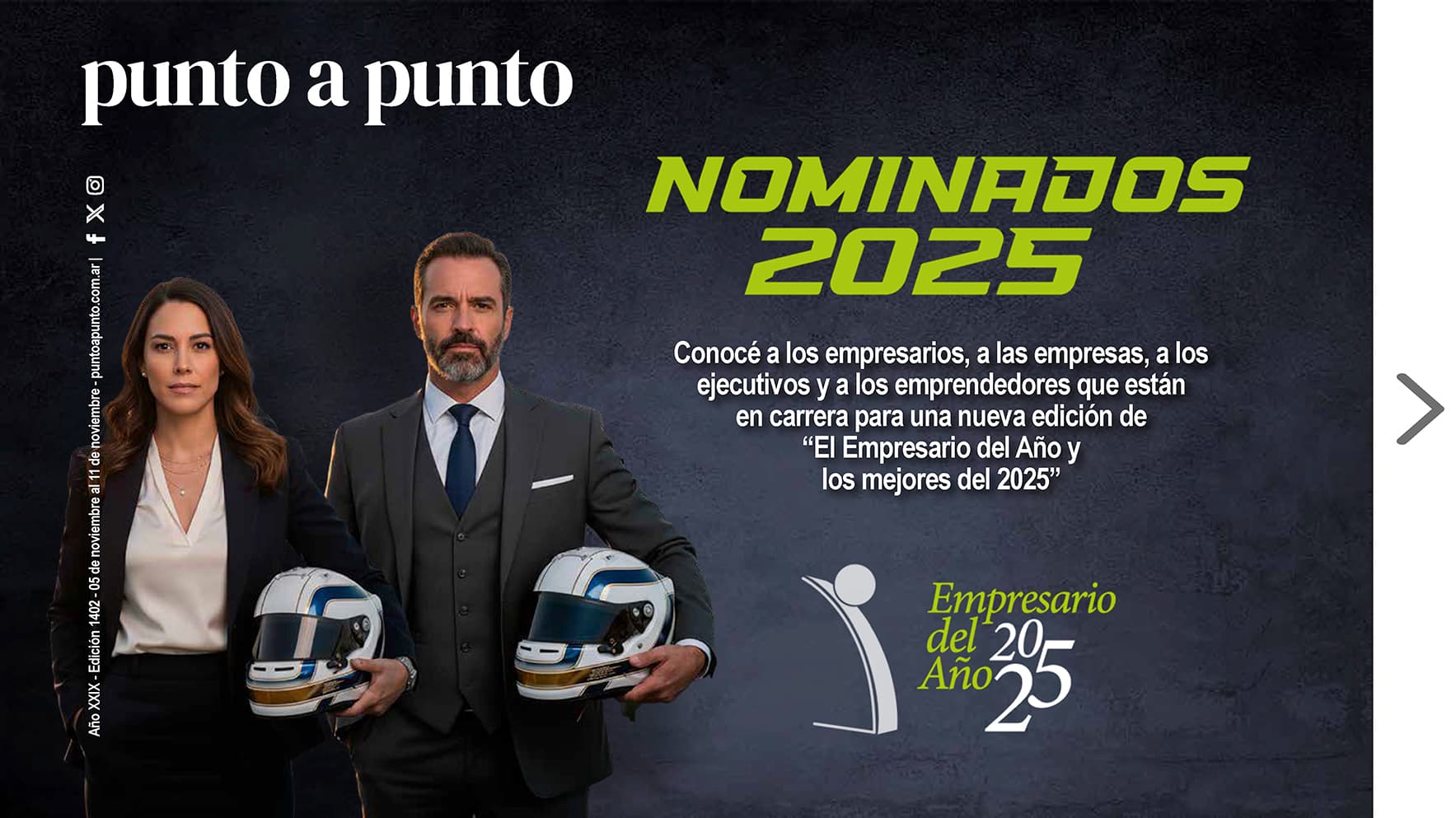 Edición 1402: conocé a todos los nominados a El Empresario del Año 2025