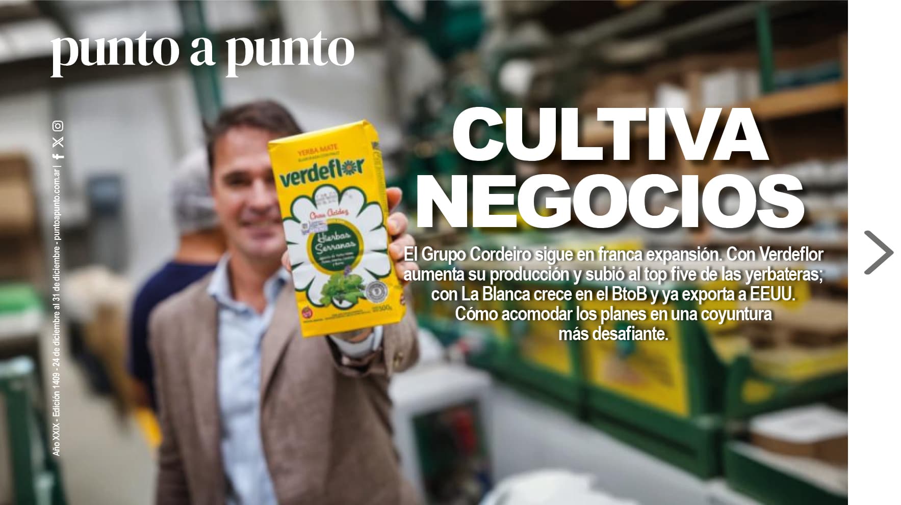 Edición 1409: Cultiva negocios