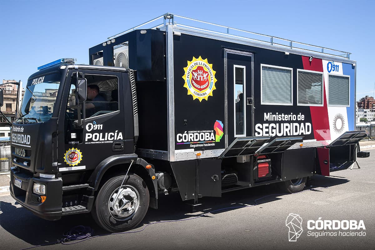 La Provincia incorpora un camión de monitoreo para reforzar la seguridad en espectáculos masivos