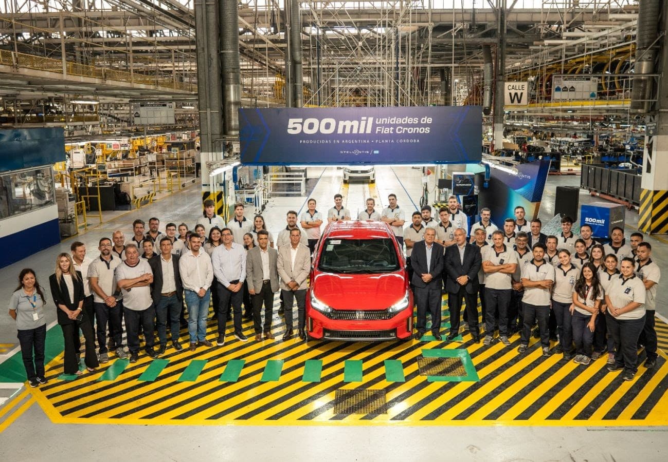 Stellantis alcanzó las 500.000 unidades del Fiat Cronos en Ferreyra: cuántas se exportaron y a qué países