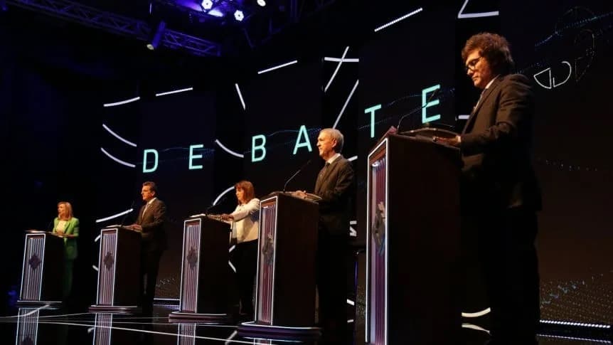 Debate 2023: una puesta en escena prolija y sin sorpresas