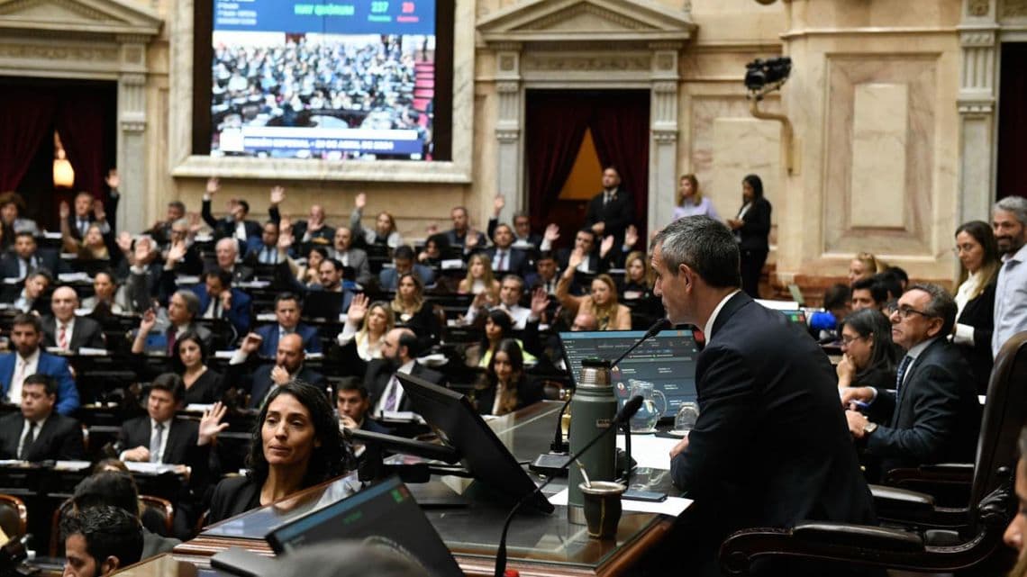 Diputados aprobó en general la Ley Bases de Milei: 142 votos a favor y 106 en contra